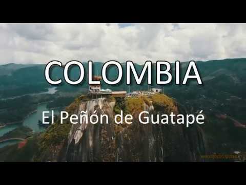 El Peñón de Guatapé y sus alucinantes paisajes a vista de dron (4K)