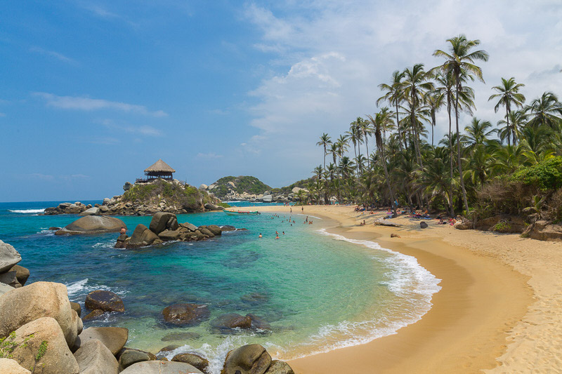 parc tayrona cabo san juan colombie