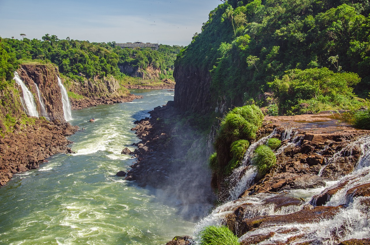 Waterfalls of Iguazu Brazil Free Use