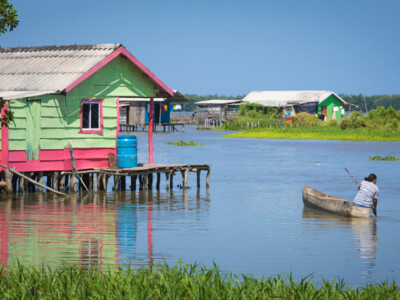 Nueva Venecia Cienaga Grande De Santa Marta colombie