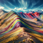 the Rainbow Mountain