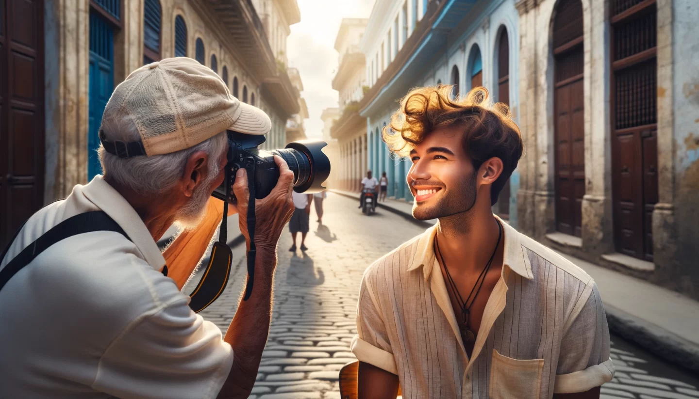 How take portraits of people in natural light when you travel