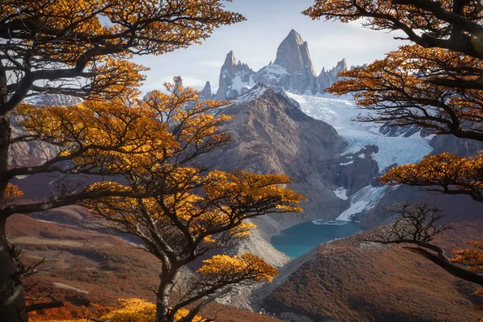 hidden mirador glaciar piedras blancas chaltén argentina