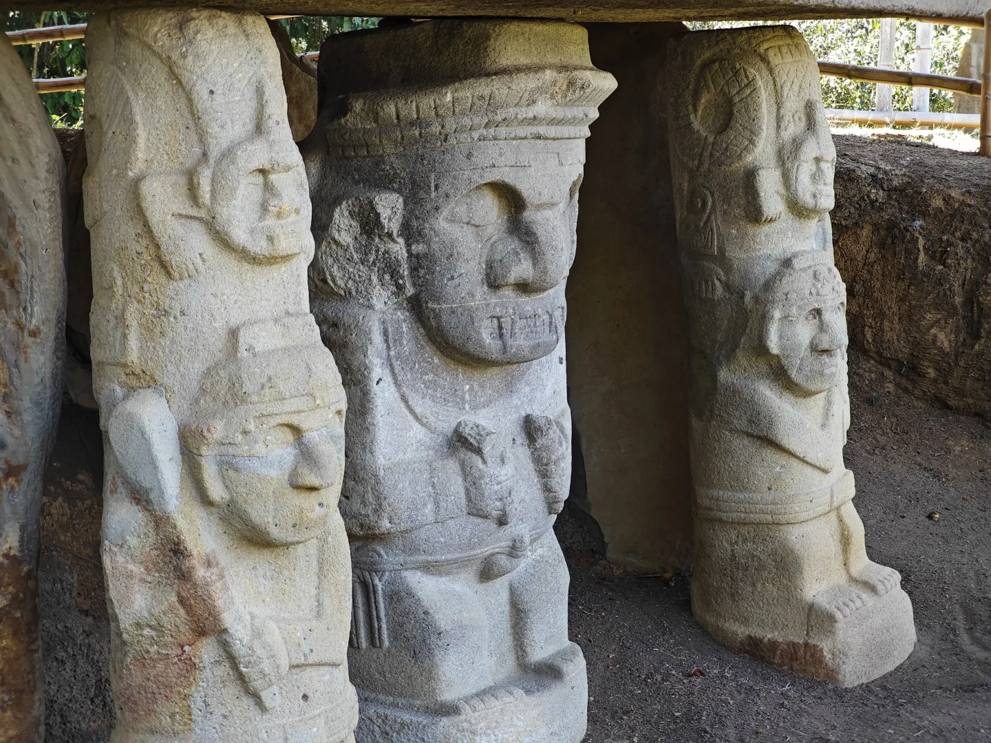 mesita a (parc archéologique de san agustin colombie)