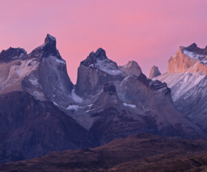 stroll at golden hour and sunset from mirador pehoe