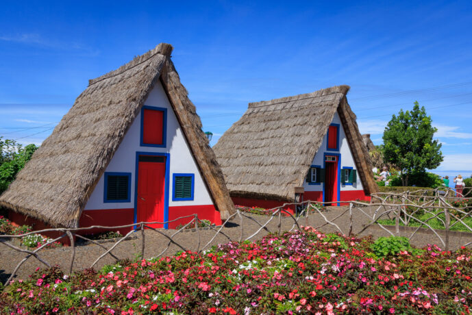 Casas Tipicas de Santana, Santana Madeira Island Portugal