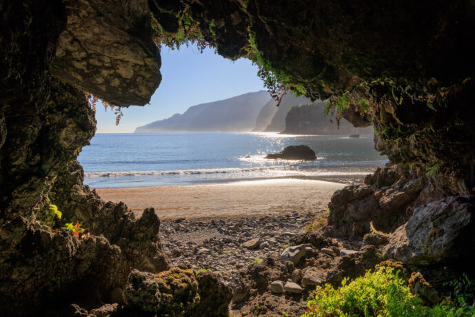 Praia do Porto do Seixal, Seixal Madeira Island Portugal