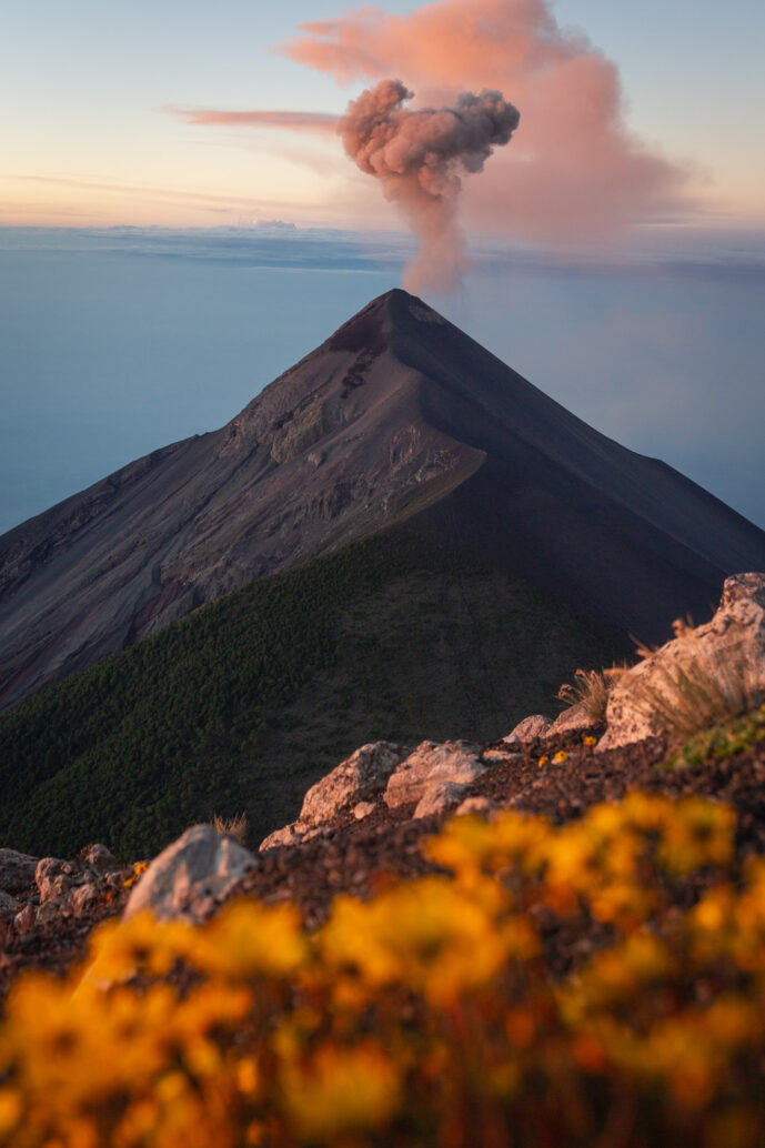 Volcan Del Fuego, Acatenango Sacatepez Guatemala