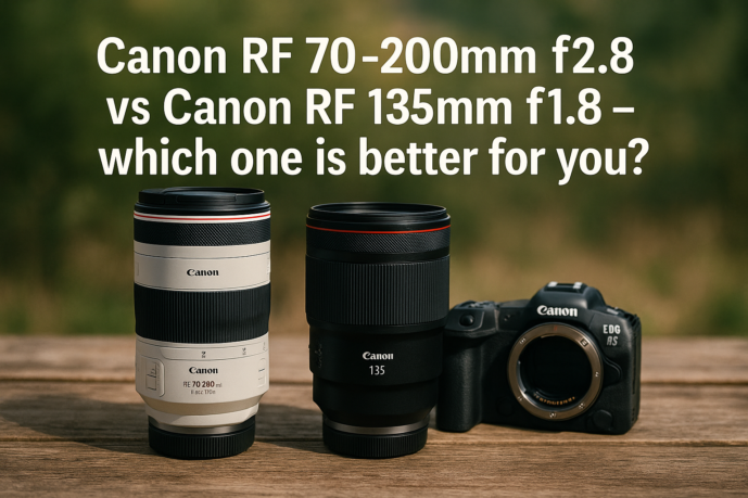 Canon RF 70-200mm f2.8 vs Canon RF 135mm f1.8 - which one is better for you?