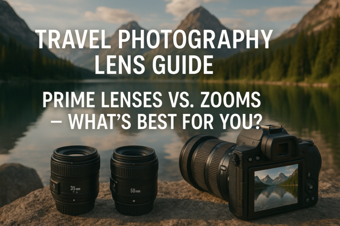 Guide des objectifs photo de voyage : objectifs à focale fixe vs. zooms — Lequel est le mieux pour vous ?