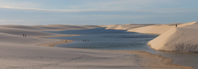Parque Nacional Dos Len&ccedil;ois Maranh&atilde;o Brazil