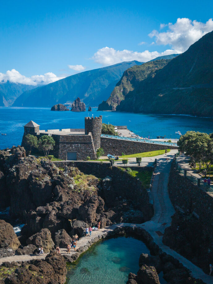 Porto Moniz Madeira Island Portugal