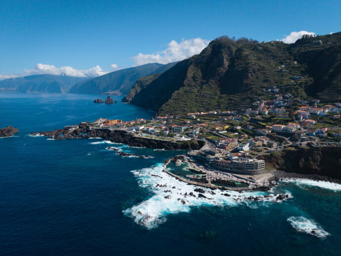 Porto Moniz Madeira Island Portugal